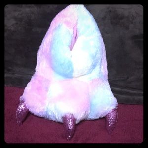 Cozy, comfy dinosaur fun slippers